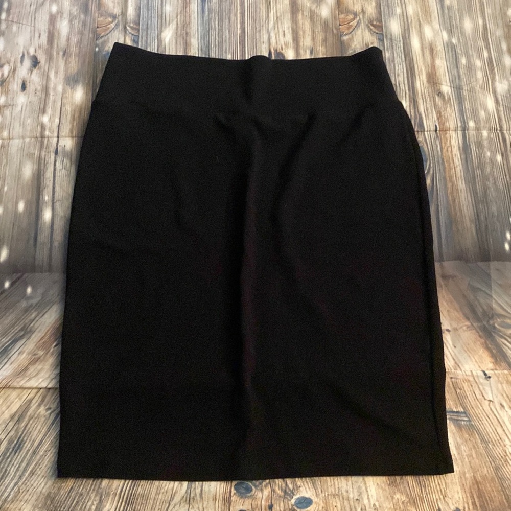NWOT 3XL Pencil Skirt LuLaRoe Cassie Stretch Black